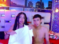 We are a fun, spontaneous and very curious couple. We love meeting new people, talking, playing and sharing special moments together. We have an incredible connection and we like to transmit our chemistry and good energy in each meeting.  We are open to meeting different personalities and we love when our visitors feel comfortable to be themselves. Come meet us, greet us, and discover what makes our connection special.