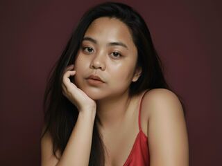 naughty cam girl fingering shaved pussy AnnieAtencio